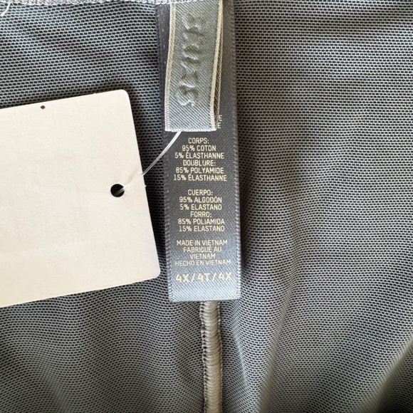 ActiveWear, Athleisure, SKIMS Cotton Rib Onesie Sz 4X - Picture 3 of 7